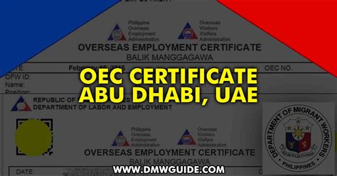 oec appointment|oec appointment abu dhabi.